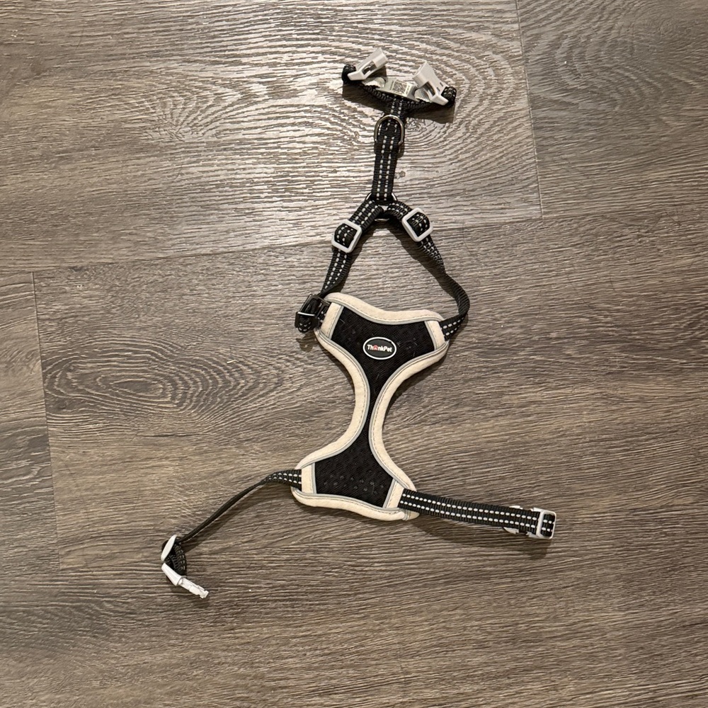 Think! Monochrome Dog Harness